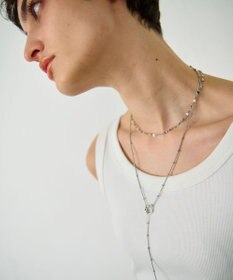 GRACE CONTINENTAL レイヤードデザインネックレス