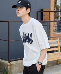WEGO 【ユニセックス着用ITEM】ワッペンロゴドロストBIG　T（SS）