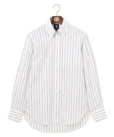 J.PRESS MEN 【PREMIUM PLEATS / 形態安定】ジェントリーストライプ シャツ / B.D.