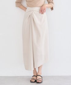 earth music&ecology ウエストツイストアシメスカート