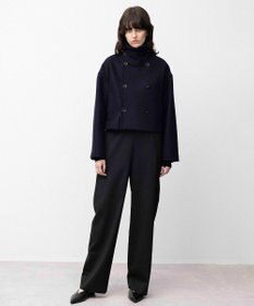 NAVE 【Nave】ダブルメルトン ショートPコート