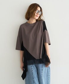 YECCA VECCA 裾アシメデザインプルオーバー