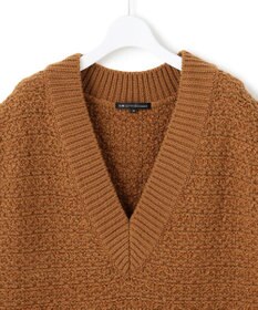 23区 ツイードニット ベスト