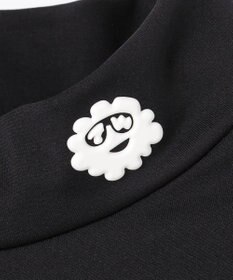 PW CIRCULUS 【WOMEN】メッシュコンビ モックネック  ゴルフウェア レディース