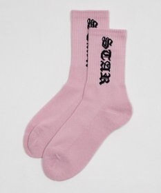 WEGO オールドイングリッシュロゴリブソックス