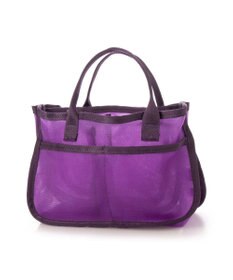 UNBILLION cachecache スマイルモチーフメッシュバッグインバッグ