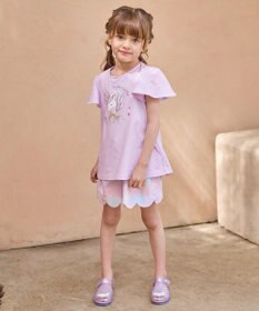 ANY KIDS 【温度で色が変わる】接触冷感 しろくま ミラクルプリント Tシャツ