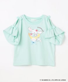 ANY KIDS 【サンリオキャラクターズ×ANY KIDS】ひんやり ファンシーフリル袖Tシャツ