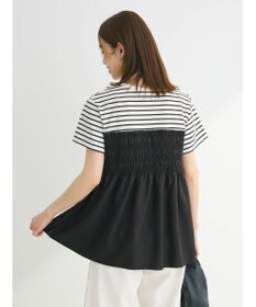 Green Parks シャーリングサテンドッキングプルオーバー