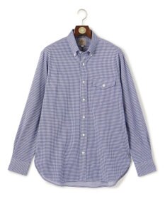 J.PRESS MEN ギンガムネルジャージ シャツ/B.D