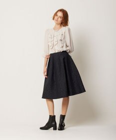 TOCCA 【消臭・洗える】PROMISE RIBBON FRILL ブラウス