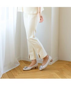 Riz raffinee <Riz raffinee>【3E】バックルモチーフパンプス