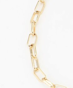 BEIGE， SILVER BERRY / レザーコンビブレスレット