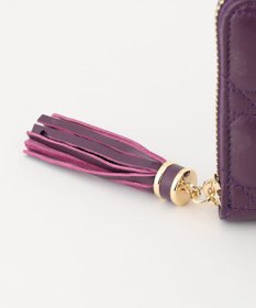 LA BAGAGERIE シープキルティング　ラウンドウォレット