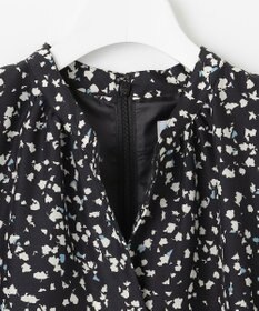 J.PRESS LADIES L 【洗える】スパンローンフラワープリント ワンピース