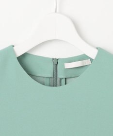 自由区 【SHIHOさんコラボ・洗える】バックサテンジョーゼット ブラウス