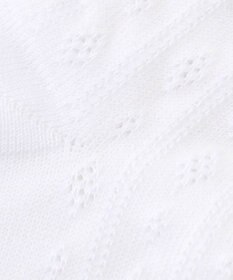 組曲 KIDS 【16-24㎝】レース付シルケット ショートソックス