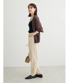 Green Parks ・ＥＬＥＮＣＡＲＥ　ＤＵＥパールツキシアーカーディガン