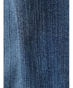 earth music&ecology セルフカットセミフレアデニムパンツ