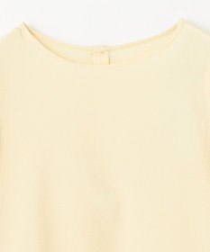 ANY サッカーギャザーバックペプラムブラウス