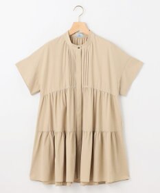 組曲 S スーパーライトストレッチティアード ブラウス