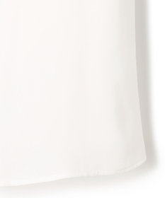 23区 S 【洗える】シルキーデシン タックディテール カットソー