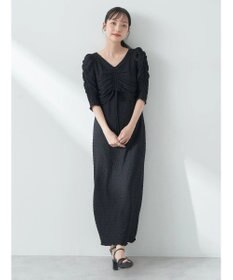 earth music&ecology やわらかカットソーレイヤード見えワンピース