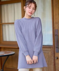 Tiaclasse L 求心片畦ニットチュニック