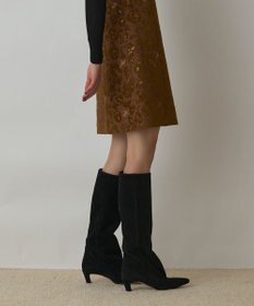 GRACE CONTINENTAL CORSO ROMA スエードロングブーツ