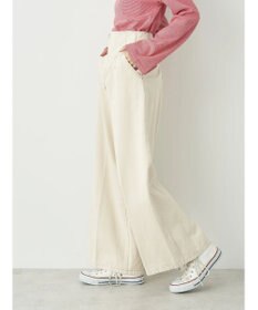 earth music&ecology フロントジップデニムパンツ