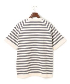 J.PRESS MEN 【J.PRESS ORIGINALS】Lightwave Border Raglan Knit T-shirt