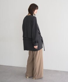 YECCA VECCA 素材MIXレイヤード起毛プルオーバー