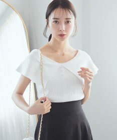 earth music&ecology ビッグカラーノースリニットトップス