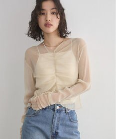 WEGO 【ANGIE VINTAGE/SMLサイズ展開】ストラップカップ付きベアキャミソール