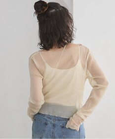 WEGO 【ANGIE VINTAGE/SMLサイズ展開】ストラップカップ付きベアキャミソール