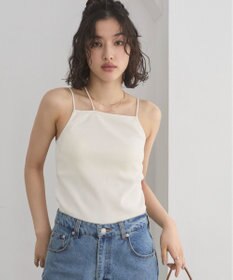 WEGO 【ANGIE VINTAGE/SMLサイズ展開】ストラップカップ付きベアキャミソール