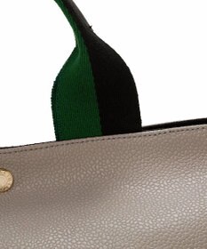 TOPKAPI 【Breath TOPKAPI】SCOTCH GRAIN スコッチグレイン プレーン 2トーンテープ ハンドル トートバッグ L