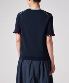 Paul Smith 【洗える】フレアスリーブ 半袖ニット