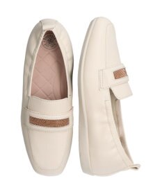 INTER-CHAUSSURES 【BUSSOLA】シャーリングフラットローファー