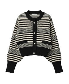 Green Parks ・ＥＬＥＮＣＡＲＥ　ＤＵＥ　パール釦カーディガン