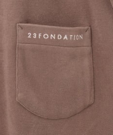 23区GOLF 取り外し可能なスヌード付き【23Fondation/WOMEN】【吸湿発熱】フーディー風 ワンピース