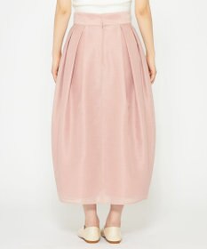 uncrave 【手洗い可】シャイニー シアー コクーンスカート（uncrave STANDARD）