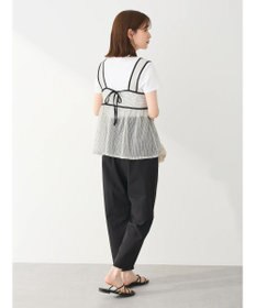 Green Parks シアーラメキャミビスチェ