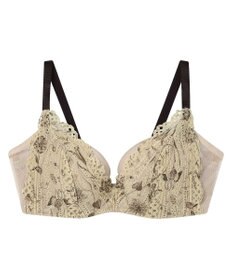 une nana cool さあわたし レース 脇高ブラジャー MADE WITH LIBERTY FABRIC