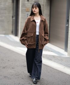 WEGO 【ユニセックス着用ITEM/MLサイズ展開】フライトジャケット