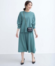 組曲 【WEB限定カラーあり】MINA バックリボンニットプルオーバー