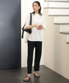 UNFILO BEAUTY FORM JERSEY Light バックZIPトップス