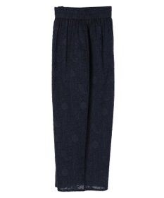 Green Parks インド綿　ジャガードイージーパンツ