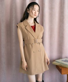 earth music&ecology ショートジレンチ