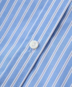 Green Parks イージーケアストライプシャツ